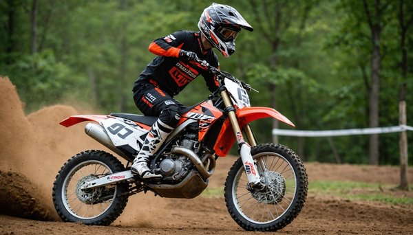 Découvrez le kit deco motocross qui stylise votre machine!